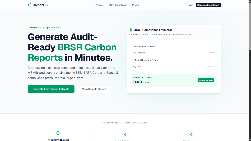 CarbonOS project preview